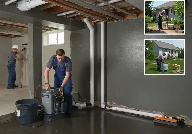 Basement Waterproofing and Flood Prevention process in Tolono, IL